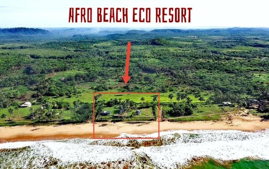 Afro Beach Eco Resort Butre Extérieur photo